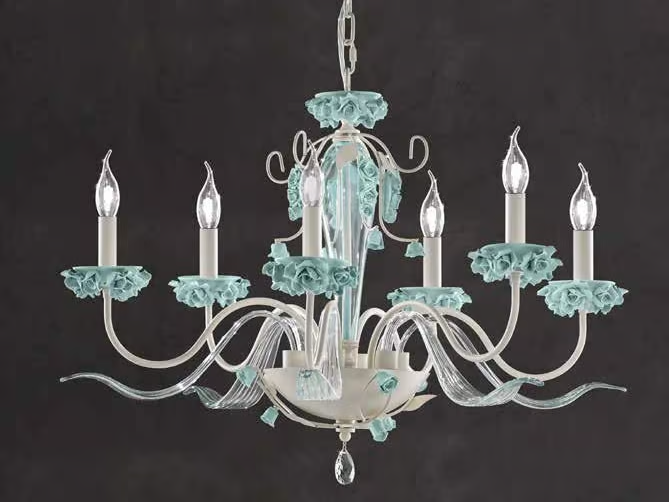 BORA L6 - Crystal chandelier with Swarovski® Crystals _ Euroluce Lampadari